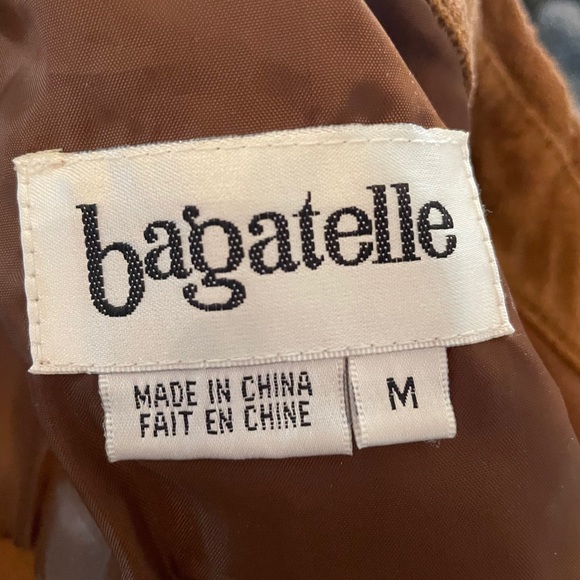 Leather button down top - Picture 3 of 3